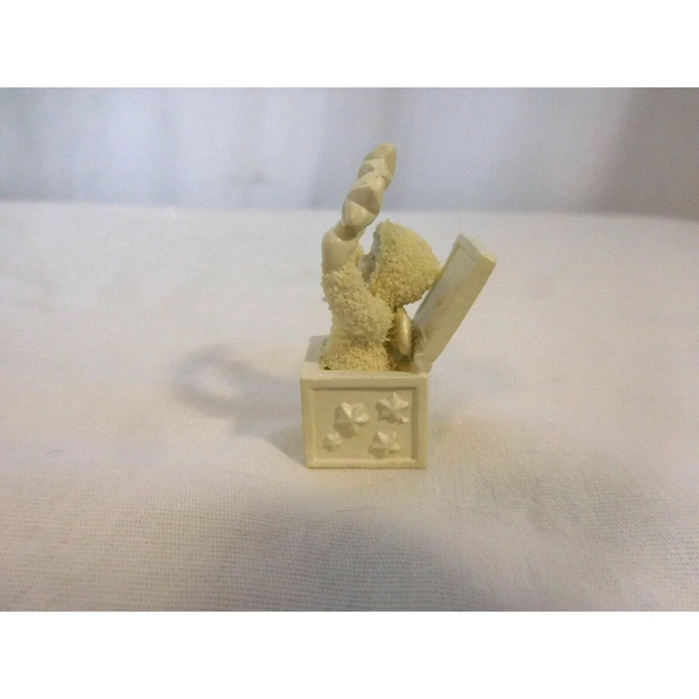 Snowbabies Dept 56 Miniature Pewter  A STAR IN THE BOX  With Box